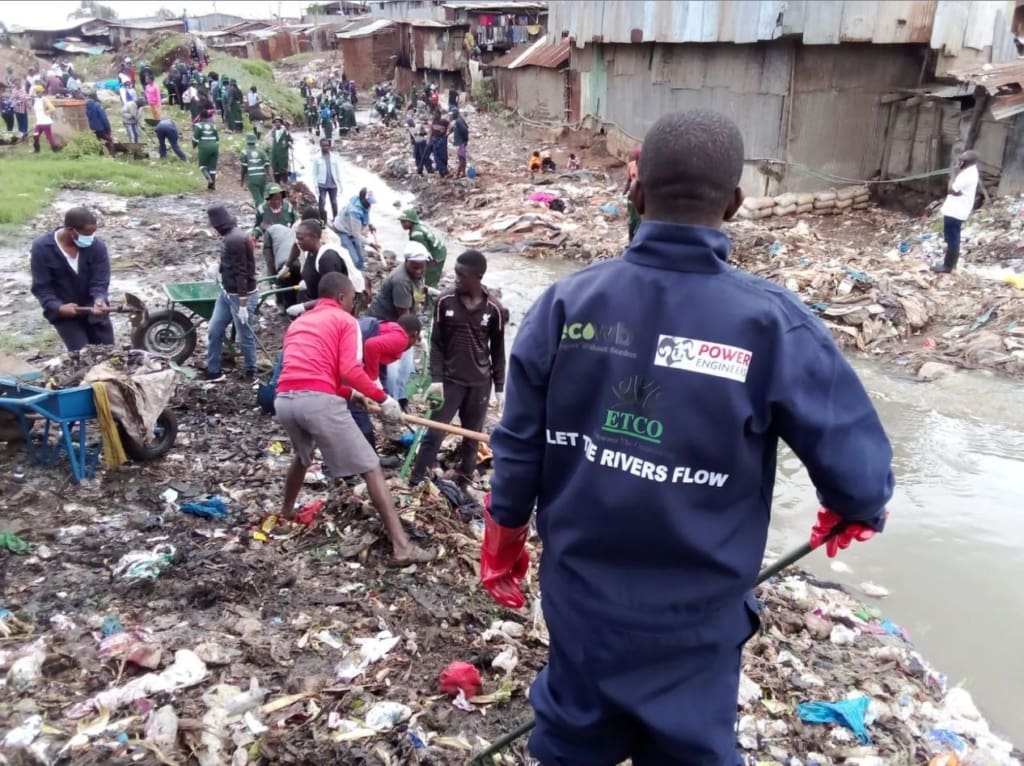 Reservoir restoration in Nairobi